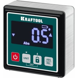 Уровень-уклономер электронный, 4х90°, магнитный, 4 кнопки KRAFTOOL KOMPAKT