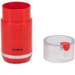 Кофемолка HYUNDAI HYC-G3272 200Вт сист.помол.:ротац.нож вместим.:70гр красный