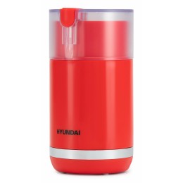 Кофемолка HYUNDAI HYC-G3272 200Вт сист.помол.:ротац.нож вместим.:70гр красный