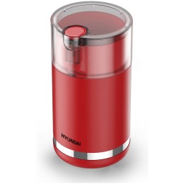 Кофемолка HYUNDAI HYC-G3272 200Вт сист.помол.:ротац.нож вместим.:70гр красный