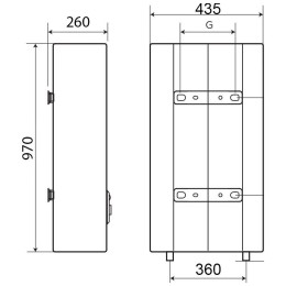 Водонагреватель Electrolux EWH 50 Gladius 2.0 Grafit