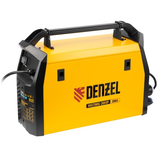 Аппарат инвертор. полуавтомат. сварки MultiMIG-200DP Synergy Double Pulse, 200 А, ПВ 80%// Denzel