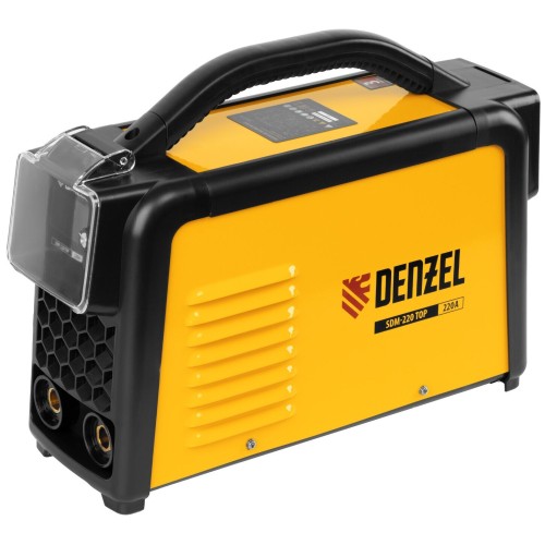 Аппарат инвертор. дуговой сварки SDM-220 Top, 220 А, ПВ 60% кейс// Denzel