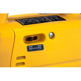 Генератор инверторный GT-2200iS, 2,2 кВт, 230 В, бак 4 л, закрытый корпус,  ручной старт// Denzel