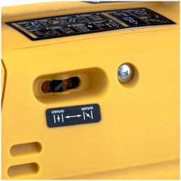 Генератор инверторный GT-2200iS, 2,2 кВт, 230 В, бак 4 л, закрытый корпус,  ручной старт// Denzel