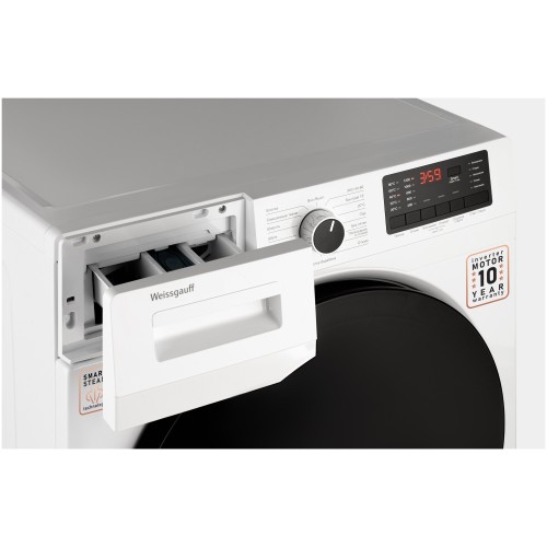 Стиральная машина WEISSGAUFF WM 61210 DC Inverter Steam