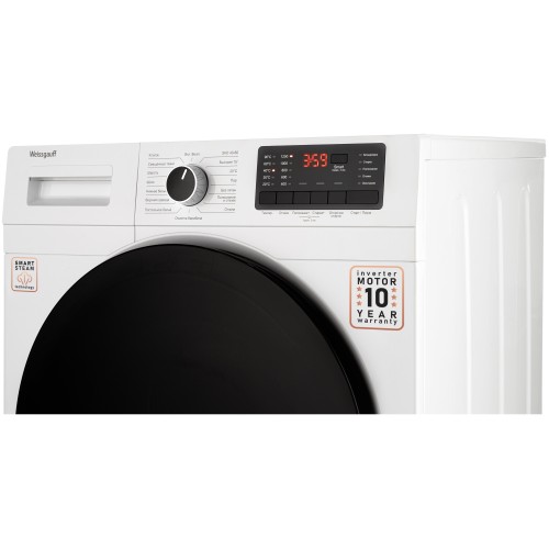 Стиральная машина WEISSGAUFF WM 61210 DC Inverter Steam