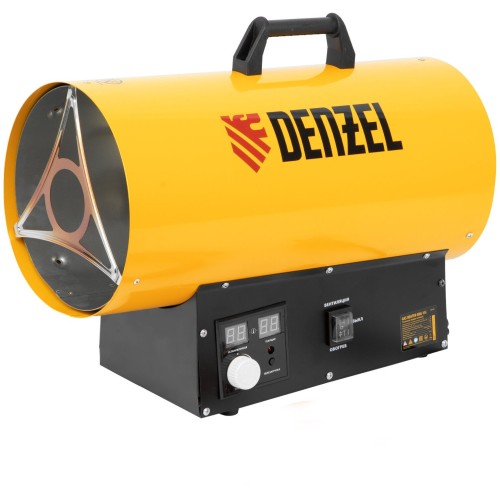 Газовая тепловая пушка GHG-15i, 15 кВт, цифровой термостат, пропан-бутан// Denzel