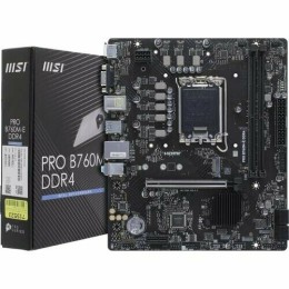 Материнская плата MSI B760 S1700 MATX PRO B760M-E DDR4