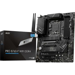 Материнская плата MSI B760 S1700 ATX PRO B760-P WIFI DDR4