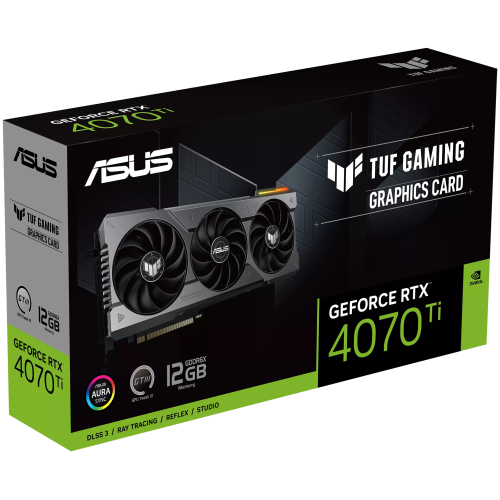Видеокарта ASUS GeForce TUF-RTX4070TI-12G-GAMING /RTX4070TI,HDMI*2,DP*3,12G,D6X