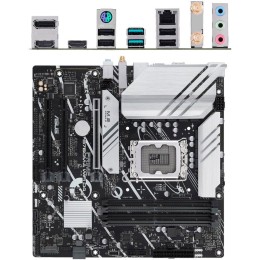 Материнская плата Asus PRIME B760M-A WIFI D4 Soc-1700 Intel B760 4xDDR4 mATX AC`97 8ch(7.1) GbLAN RAID+HDMI+DP