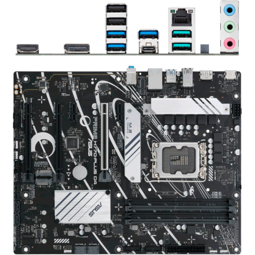 Материнская плата Asus PRIME H770-PLUS D4 Soc-1700 Intel H770 4xDDR4 ATX AC`97 8ch(7.1) 2.5Gg RAID+HDMI+DP