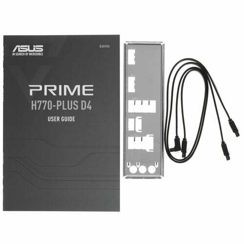 Материнская плата Asus PRIME H770-PLUS D4 Soc-1700 Intel H770 4xDDR4 ATX AC`97 8ch(7.1) 2.5Gg RAID+HDMI+DP