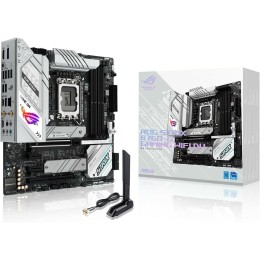 Материнская плата Asus ROG STRIX B760-G GAMING WIFI D4 Soc-1700 Intel B760 4xDDR4 mATX AC`97 8ch(7.1) 2.5Gg RAID+HDMI+DP