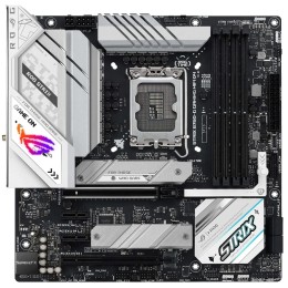 Материнская плата Asus ROG STRIX B760-G GAMING WIFI D4 Soc-1700 Intel B760 4xDDR4 mATX AC`97 8ch(7.1) 2.5Gg RAID+HDMI+DP