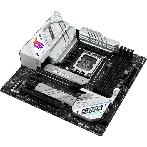 Материнская плата Asus ROG STRIX B760-G GAMING WIFI D4 Soc-1700 Intel B760 4xDDR4 mATX AC`97 8ch(7.1) 2.5Gg RAID+HDMI+DP