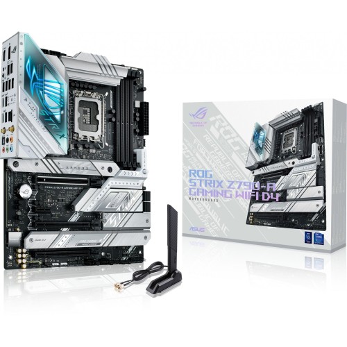 Материнская плата Asus ROG STRIX Z790-A GAMING WIFI D4 Soc-1700 Intel Z790 4xDDR4 ATX AC`97 8ch(7.1) 2.5Gg RAID+HDMI+DP