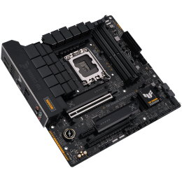 Материнская плата Asus TUF GAMING B760M-PLUS D4 Soc-1700 Intel B760 4xDDR4 mATX AC`97 8ch(7.1) 2.5Gg RAID+HDMI+DP