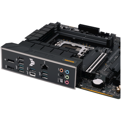 Материнская плата Asus TUF GAMING B760M-PLUS D4 Soc-1700 Intel B760 4xDDR4 mATX AC`97 8ch(7.1) 2.5Gg RAID+HDMI+DP