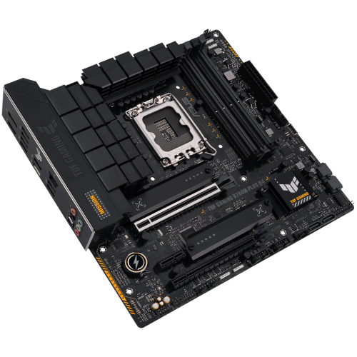 Материнская плата Asus TUF GAMING B760M-PLUS D4 Soc-1700 Intel B760 4xDDR4 mATX AC`97 8ch(7.1) 2.5Gg RAID+HDMI+DP