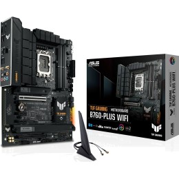 Материнская плата Asus TUF GAMING B760-PLUS WIFI D4 Soc-1700 Intel B760 4xDDR4 ATX AC`97 8ch(7.1) 2.5Gg RAID+HDMI+DP