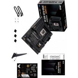 Материнская плата Asus TUF GAMING B760-PLUS WIFI D4 Soc-1700 Intel B760 4xDDR4 ATX AC`97 8ch(7.1) 2.5Gg RAID+HDMI+DP