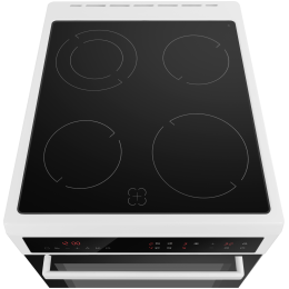 Электрическая плита MAUNFELD MEC511CW10TD стеклокерамическая