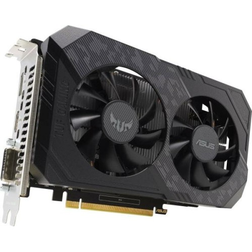 Видеокарта Asus PCI-E TUF-GTX1650-O4GD6-P-V2-GAMING NVIDIA GeForce GTX 1650 4096Mb 128 GDDR6 1635/12000 DVIx1 HDMIx1 DPx1 HDCP Ret