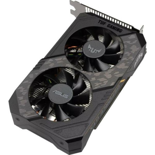 Видеокарта Asus PCI-E TUF-GTX1650-O4GD6-P-V2-GAMING NVIDIA GeForce GTX 1650 4096Mb 128 GDDR6 1635/12000 DVIx1 HDMIx1 DPx1 HDCP Ret