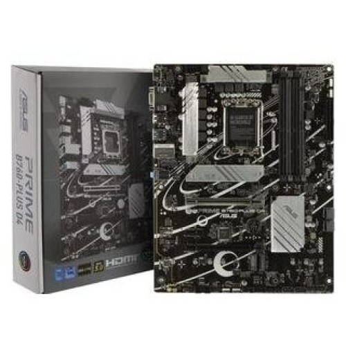 Материнская плата Asus PRIME B760-PLUS D4 LGA1700, B760, 4*DDR4, HDMI+DP+VGA, 4xSATA3 + RAID, M2, Audio, Gb LAN, USB 3.2, USB 2.0, ATX