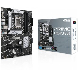 Материнская плата Asus PRIME B760-PLUS D4 LGA1700, B760, 4*DDR4, HDMI+DP+VGA, 4xSATA3 + RAID, M2, Audio, Gb LAN, USB 3.2, USB 2.0, ATX