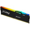 Модуль памяти Kingston 32GB U-DIMM DDR5 , 5600МГц, CL36, FURY Beast Black EXPO RGB