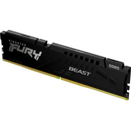 Модуль памяти Kingston 32GB U-DIMM DDR5 , 5600МГц, CL36, FURY Beast Black EXPO RGB
