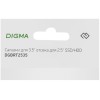 Салазки для 3.5" отсека Digma для HDD 2.5" DGBRT2535 металл