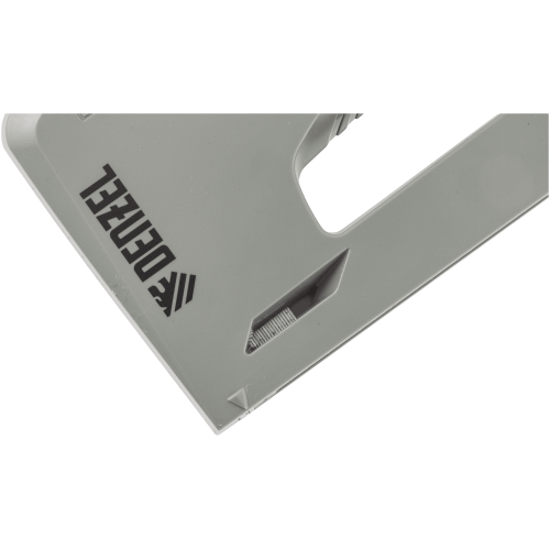 Степлер мебельный, пластиковый корпус, тип 53, 6-14 мм, тип 300, 15 мм, тип 500, 15 мм// Denzel