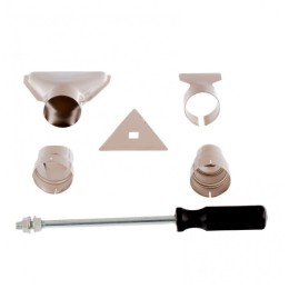 Фен технический HG-2000E, 2000 Вт, 2 режима, LCD дисплей// Denzel