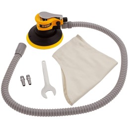 Эксцентриковая шлифовальная машина EPG150, 150 мм, 10000 об/мин, 5 мм, 160 л/мин// Denzel