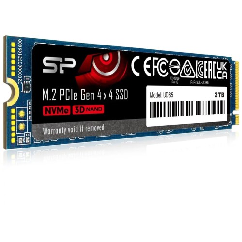 Твердотельный диск 2TB Silicon Power UD85, M.2 2280, PCI-E 4x4 [R/W - 3600/2800 MB/s]