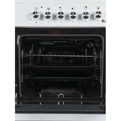 Газовая плита IDEAL L155 ГК чуг.белый