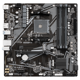 Материнская плата Gigabyte B550M K Soc-AM4 AMD B550 4xDDR4 mATX AC`97 8ch(7.1) GbLAN RAID+HDMI