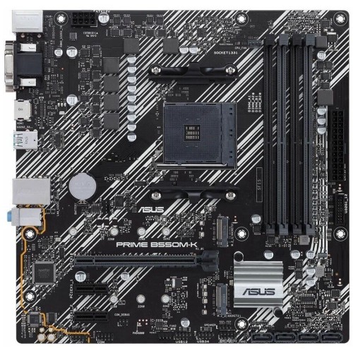 Материнская плата Gigabyte B550M K Soc-AM4 AMD B550 4xDDR4 mATX AC`97 8ch(7.1) GbLAN RAID+HDMI