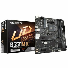 Материнская плата Gigabyte B550M K Soc-AM4 AMD B550 4xDDR4 mATX AC`97 8ch(7.1) GbLAN RAID+HDMI