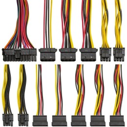 Блок питания 800W ExeGate UN800 (ATX, 20+4 pin, 5xSATA, IDE, fan 120mm+кабель питания) (EX292144RUS-PC)