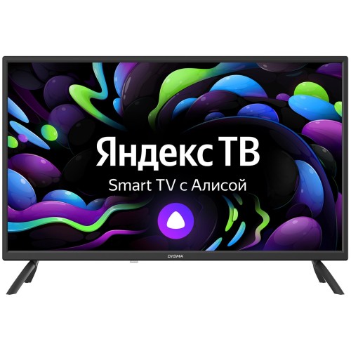 Телевизор DIGMA 32" DM-LED32SBB31 Яндекс.ТВ черный