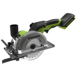Циркулярная пила аккумуляторная  GreenWorks G24MCS 24В, бесщеточная, без АКБ и ЗУ (1501207)
