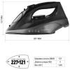 Утюг POLARIS PIR 2430K 2400Вт фуксия/черный