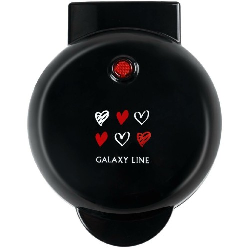 Вафельница GALAXY Line GL 2980 800Вт черный