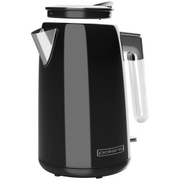 Электрочайник POLARIS PWK 1746CA Water Way Pro 1.7л. 2200Вт черный (корпус: нержавеющая сталь