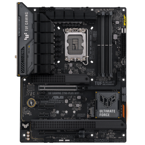 ASUS TUF GAMING Z790-PLUS WIFI, LGA1700, Z790, 4*DDR5, HDMI+DP, 4xSATA3 + RAID, M2, Audio, Gb LAN, USB 3.2, USB 2.0, ATX; 90MB1D80-M0EAY0
